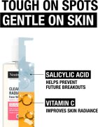 Neutrogena Clear & Radiant tisztító gél 200 ml