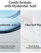 Neutrogena Hydro Boost® tisztító gyengéd törlőkendő 25 db