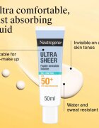 Neutrogena Ultra Sheer Oil Control ultra könnyű fluid SPF 50+ 50 ml