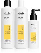 Nioxin System 1 ajándékszett vékony szálú hullásra hajlamos hajra 3 db