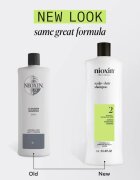 Nioxin System 2 Scalp + Hair Shampoo sampon hajritkulás ellen 1000 ml