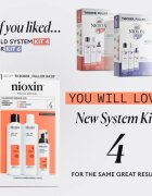 Nioxin System 4 ajándékszett a sérült és festett hajra 3 db