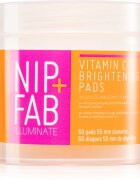 NIP+FAB Vitamin C Fix tisztító vattakorong az élénk bőrért 60 db