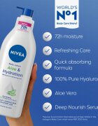 Nivea Aloe & Hydration hidratáló testápoló tej aloe verával 625 ml