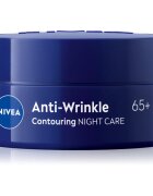 Nivea Anti-Wrinkle Contouring liftinges éjszakai krém az arc kontúrjának megerősítésére a vonalak kisimítására 65+ 50 ml