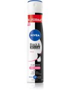 Nivea Black & White Invisible Clear izzadásgátló spray hölgyeknek 200 ml