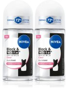 Nivea Black & White Invisible Clear szett testre