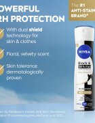 Nivea Black & White Invisible Silky Smooth izzadásgátló spray hölgyeknek 200 ml