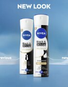Nivea Black & White Invisible Silky Smooth izzadásgátló spray hölgyeknek 200 ml
