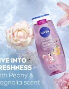 Nivea Blooming Garden hidratáló tusoló gél 250 ml
