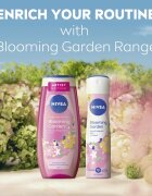 Nivea Blooming Garden hidratáló tusoló gél 250 ml