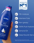 Nivea Body Milk tápláló testápoló tej 75 ml