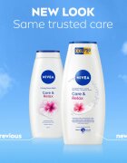 Nivea Care & Relax habfürdő és tusfürdő gél 2 in 1 750 ml