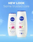 Nivea Care & Roses ápoló tusoló gél 250 ml