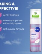 Nivea Caring arctisztító hab száraz és érzékeny bőrre 150 ml