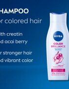 Nivea Color Brilliance ápoló sampon festett hajra 400 ml