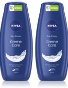 Nivea Creme Care krémes tusoló gél takarékos kiszerelés 2 x 500 ml