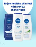 Nivea Creme Soft ápoló tusoló gél takarékos kiszerelés 2 x 500 ml