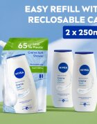 Nivea Creme Soft krémes tusoló gél utántöltő 500 ml