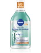 Nivea Derma Skin Clear tisztító micellás víz a bőr tökéletlenségei ellen 400 ml