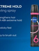 Nivea Extreme Hold hajlakk erős fixálással 250 ml