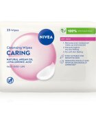 Nivea Face Cleansing tisztító gyengéd törlőkendő mandulatejjel 25 db