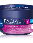 Nivea Facial Night könnyű éjszakai krém 7 in 1 100 ml