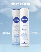 Nivea Fresh Natural spray dezodor hölgyeknek 200 ml