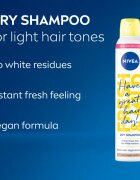 Nivea Fresh Revive száraz sampon dúsabb hatásért Light Tones 200 ml