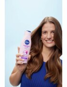 Nivea Hairmilk Shine ápoló sampon 400 ml