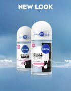 Nivea Invisible Black & White Clear golyós izzadásgátló hölgyeknek 50 ml
