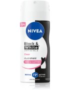 Nivea Invisible Black & White Clear izzadásgátló spray -ben hölgyeknek 100 ml