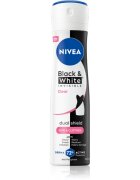 Nivea Invisible Black & White Clear izzadásgátló spray -ben hölgyeknek 150 ml