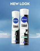 Nivea Invisible Black & White Fresh izzadásgátló spray hölgyeknek 150 ml