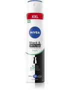Nivea Invisible Black & White Fresh izzadásgátló spray hölgyeknek 250 ml