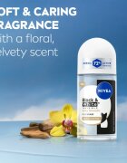 Nivea Invisible Black & White Silky Smooth golyós izzadásgátló hölgyeknek 50 ml