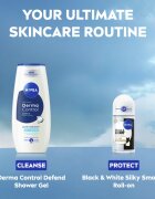 Nivea Invisible Black & White Silky Smooth golyós izzadásgátló hölgyeknek 50 ml