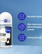 Nivea Invisible Black & White Silky Smooth golyós izzadásgátló hölgyeknek 50 ml