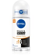 Nivea Invisible Black & White Ultimate Impact golyós izzadásgátló hölgyeknek 50 ml