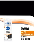 Nivea Invisible Black & White Ultimate Impact golyós izzadásgátló hölgyeknek 50 ml