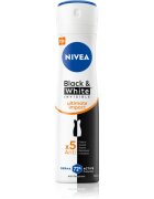 Nivea Invisible Black & White Ultimate Impact izzadásgátló spray hölgyeknek 150 ml