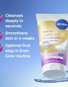 Nivea Luminous Skin Glow tisztító gél az arcbőrre az élénk bőrért 150 ml