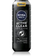 Nivea MEN Active Clean mélyen tisztító sampon aktív szénnel 500 ml