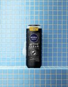 Nivea MEN Active Clean mélyen tisztító sampon aktív szénnel 500 ml
