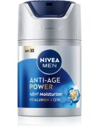Nivea MEN Anti-Age Power ránctalanító intenzív hidratáló krém SPF 30 50 ml