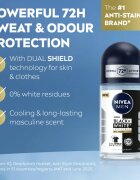 Nivea MEN Black & White Epic Night golyós dezodor roll-on 72 óra 50 ml