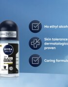 Nivea MEN Black & White Epic Night golyós dezodor roll-on 72 óra 50 ml