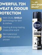 Nivea MEN Black & White Epic Night izzadásgátló spray uraknak 150 ml