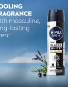 Nivea MEN Black & White Epic Night izzadásgátló spray uraknak 150 ml