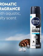 Nivea MEN Black & White Fresh izzadásgátló spray 200 ml